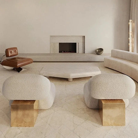 Stylish Nisu Home Lounge Chair in a modern living room setting with elegant furnishings