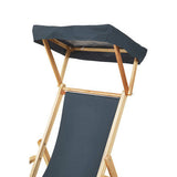 Orsina Lounger with Adjustable Canopy for Comfortable Outdoor Relaxation