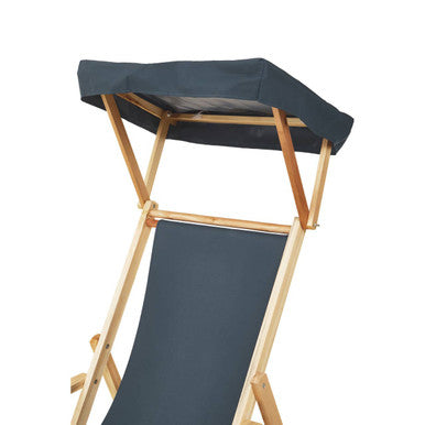 Orsina Lounger with Adjustable Canopy for Comfortable Outdoor Relaxation