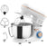 Wise Galleria Stand Mixer with stainless steel bowl and multiple attachments for easy baking and cooking
