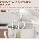 Wise Galleria Stand Mixer with 3-4 speed settings for even and flavorful results