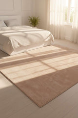 Soft pink Luxury Rug with a smooth texture, ideal for contemporary home decor