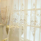 Elegant Voile Tulle Curtain - Translucent Shading for Home or Office N/A