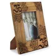 Large Mango Wood Picture Frame - Mandala - Black Shades 4 Seasons