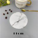 Round Marble Effect Placemats from Kitchen Essentials for stylish dinnerware settings