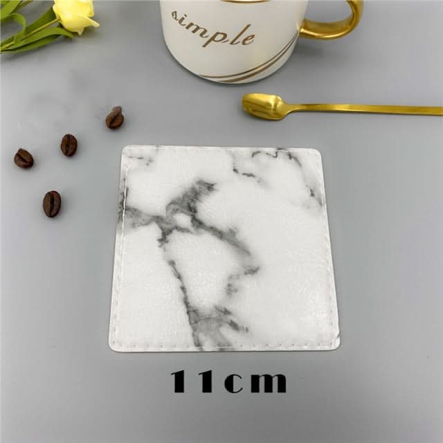 Marble-patterned placemat by Kitchen Essentials, perfect for enhancing dinnerware setups