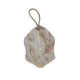 Natural Marble Doorstop with Twine Loop for Stylish Home Decor and Practical Use