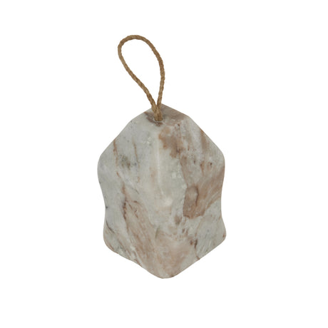 Natural Marble Doorstop with Twine Loop for Stylish Home Decor and Practical Use