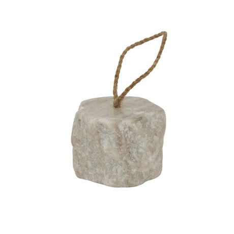 Stylish Marble Doorstop from Shades 4 Seasons with a practical rope handle for home use