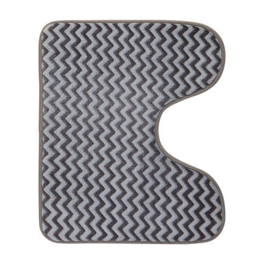 Orsina Mat Set featuring a stylish zigzag design for modern bathroom decor