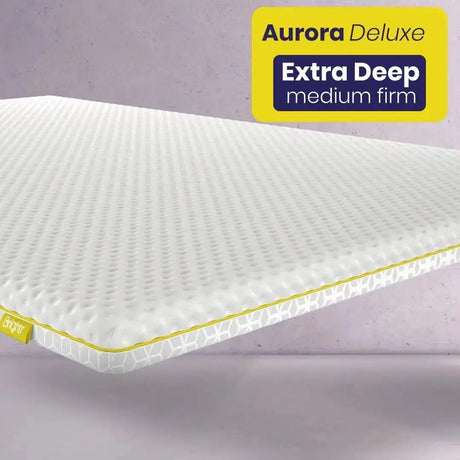 Brightr Sleep Aurora Deluxe Extra Deep Mattress Topper in medium firm for enhanced comfort