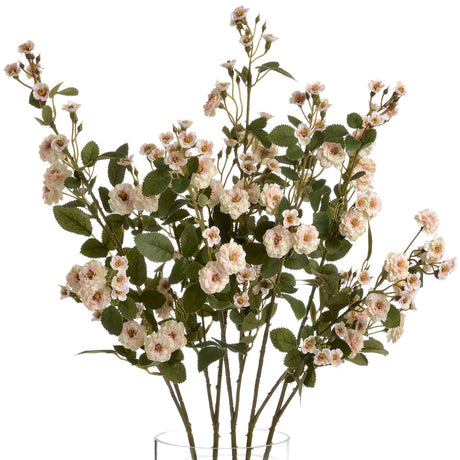 Shades 4 Seasons Meadow Rose Artificial Single Stem Flower Shades 4 Seasons