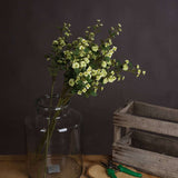 Shades 4 Seasons Meadow Rose Single Stem Flower GREEN PLASTIC Shades 4 Seasons