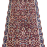 Elegant Medallion Rug with intricate floral patterns in rich hues and classic border design