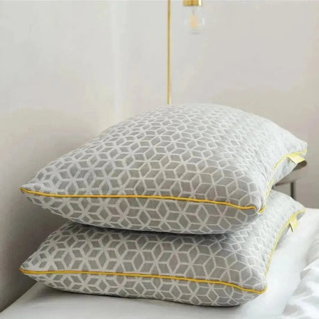 Brightr Sleep Memory Foam Pillow for side sleepers with adjustable hypo-allergenic design for neck pain relief