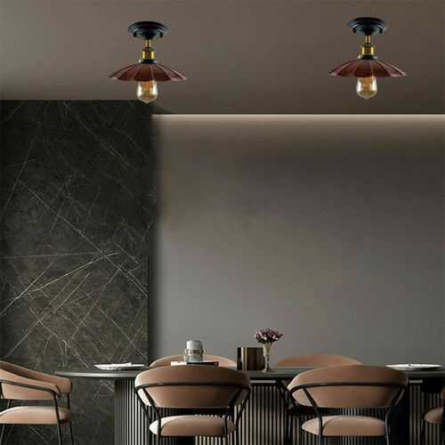 Modern Industrial Retro Loft Metal Ceiling Light Indoor Light Fitting Kitchen LEDSone
