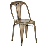 Orsina Metal Chair in a sleek design, perfect for modern dining spaces and versatile use