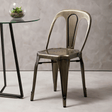 Orsina Metal Chair with a sleek design, perfect for modern dining spaces