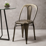 Orsina Metal Chair with a sleek design, perfect for modern dining spaces