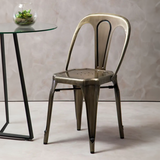 Orsina Metal Chair with a sleek design, perfect for modern dining spaces