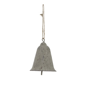 Shades 4 Seasons Metal Hanging Bell in a Rustic Design, Perfect for Christmas Decorations