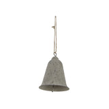 Shades 4 Seasons Metal Hanging Bell in a rustic finish for elegant Christmas decorations