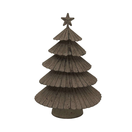Stylish Metal Layered Tree decoration for festive room decor during Christmas celebrations