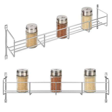 Vinsani Wall-Mounted Spice Rack for Easy Storage Vinsani
