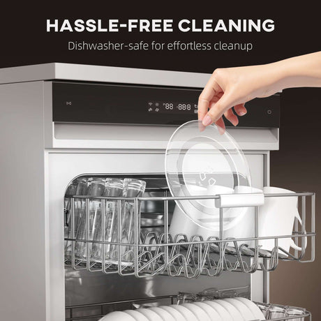 HOMCOM 23L 800W Microwave Oven with Digital Display, Auto Cook, Black HOMCOM