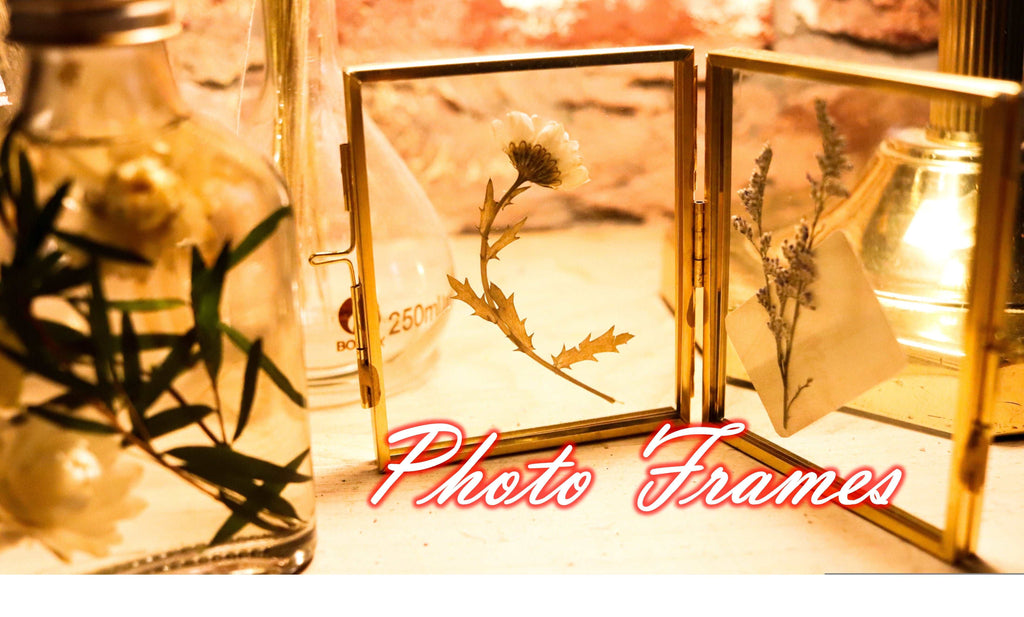 Black And Antique Gold Beaded 5X7 Photo Frame Shades 4 Seasons