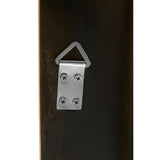 Metal mounting hardware for Orsina Wall Mirror ensuring secure wall installation