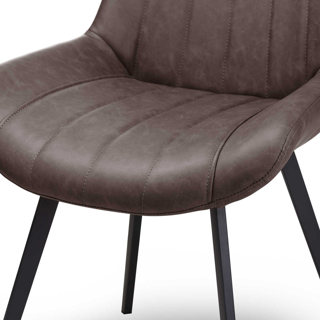 Shades 4 Seasons Modern Upholstered Dining Chair Shades 4 Seasons