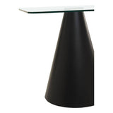 Azalea Square Clear Glass Top Dining Table Orsina