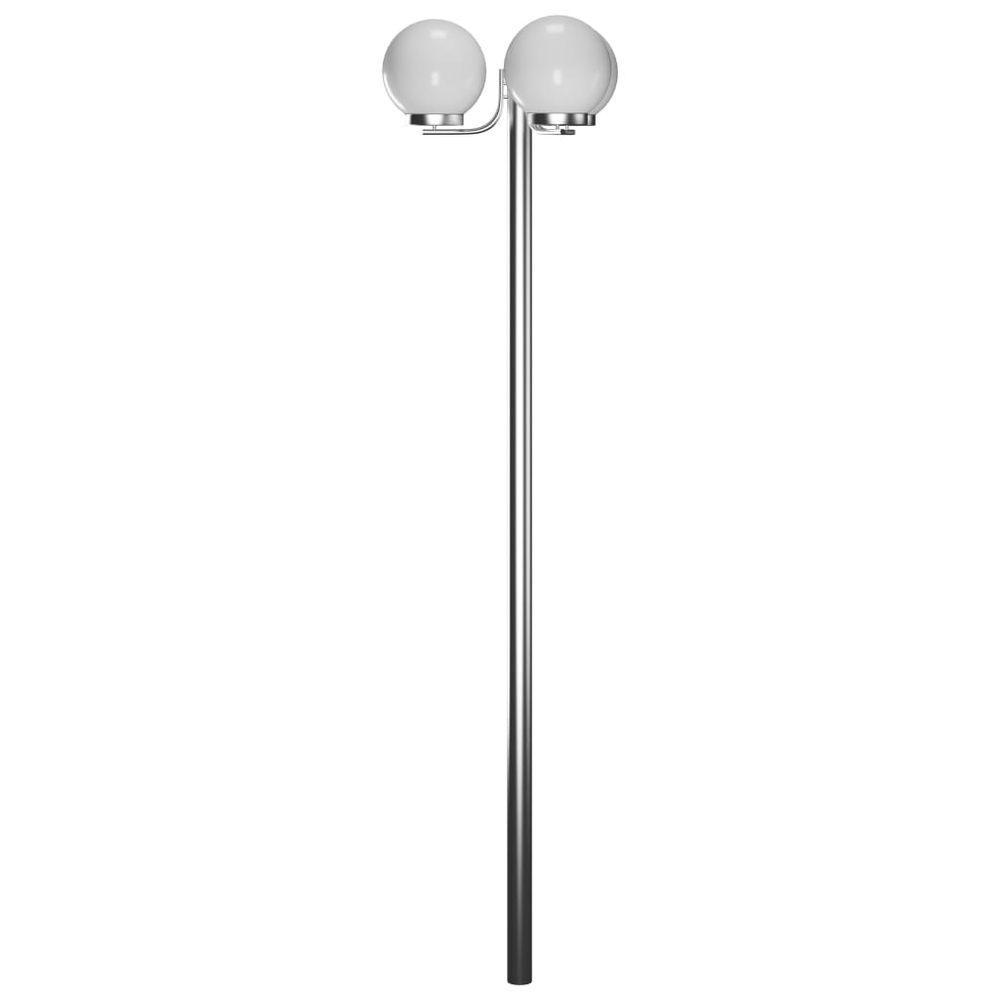 vidaXL Garden Lamp Post with Globe Lights Outdoor Decor vidaXL