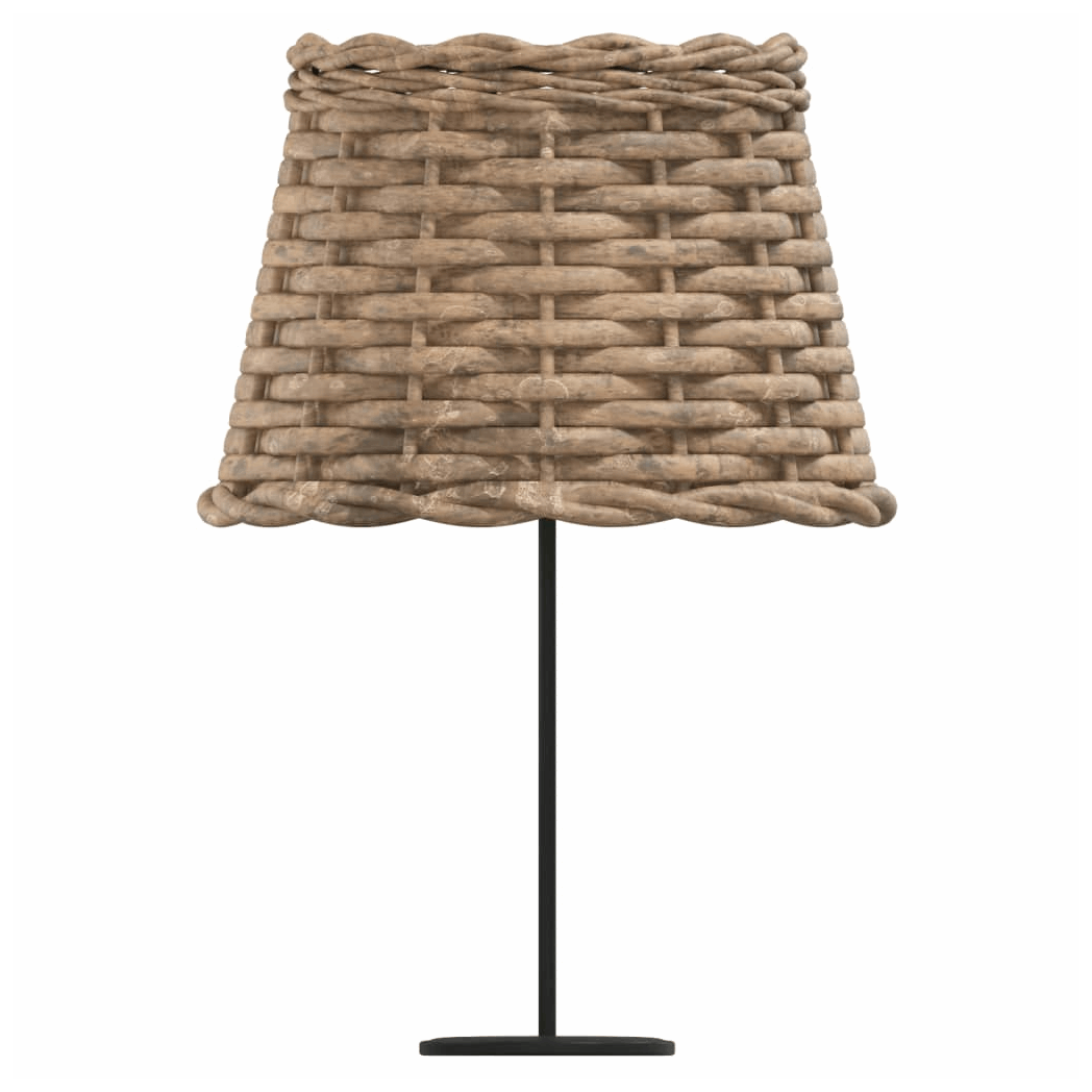 vidaXL Woven Lampshade in Natural Colour for a Stylish and Rustic Table Lamp