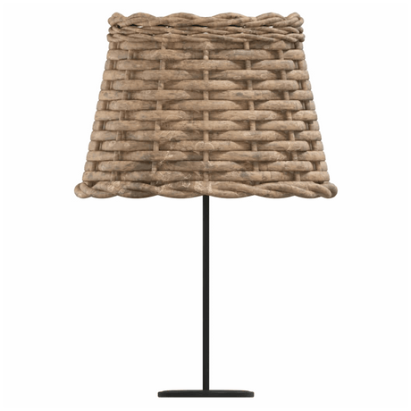 vidaXL Woven Lampshade in Natural Colour for a Stylish and Rustic Table Lamp