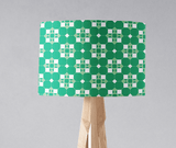 Shadow Bright Green Geometric Lampshade for Stylish Home Decor