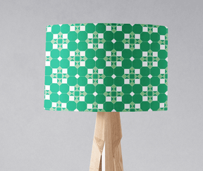Shadow Bright Green Geometric Lampshade for Stylish Home Decor