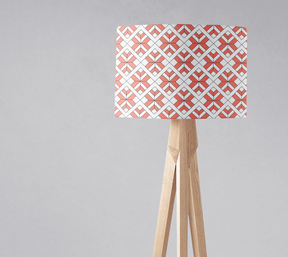 Shadow Bright patterned lampshade with geometric design for stylish lighting decor