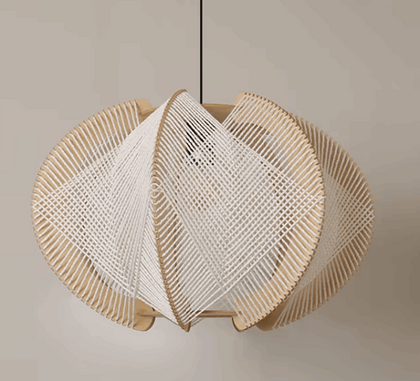 Nisu Home Pendant Light with a unique woven design for modern home decor