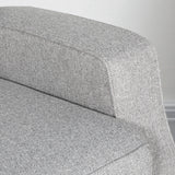 Comfortable Wise Galleria Reclining Chair with soft grey upholstery and modern design