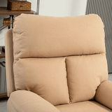 Comfortable Manual Reclining Sofa Chair for Relaxation N/A
