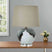 Grey Glass Table Lamp With Linen Shade GREY GLASS Shades 4 Seasons