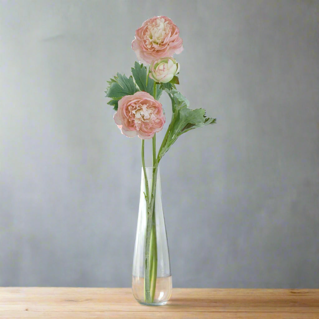 The Natural Garden Collection Pink Ranunculus PINK PLASTIC Shades 4 Seasons