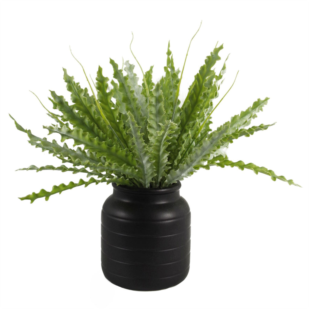 Artificial Plants Ceramic Planters Displays Home Decor Leaf Design Leaf