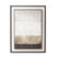 Extra Large Moderno Painting On Linen Mounted In Frame BROWN WOOD Shades 4 Seasons
