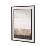 Extra Large Moderno Painting On Linen Mounted In Frame Shades 4 Seasons