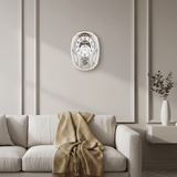 Elegant Widdop Motion Clock with Decorative Design, Perfect for Home Wall Decor