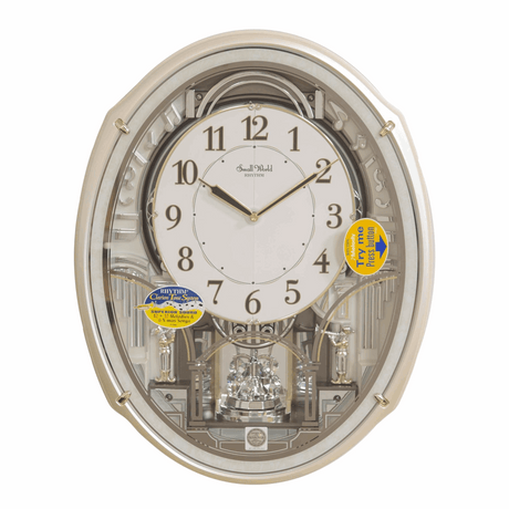 Widdop Motion Clock with elegant design and pendulum for stylish home decor