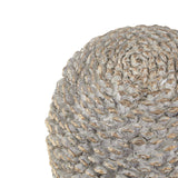 Large Stone Effect Pinecone Ornament With Gold Accents Shades 4 Seasons